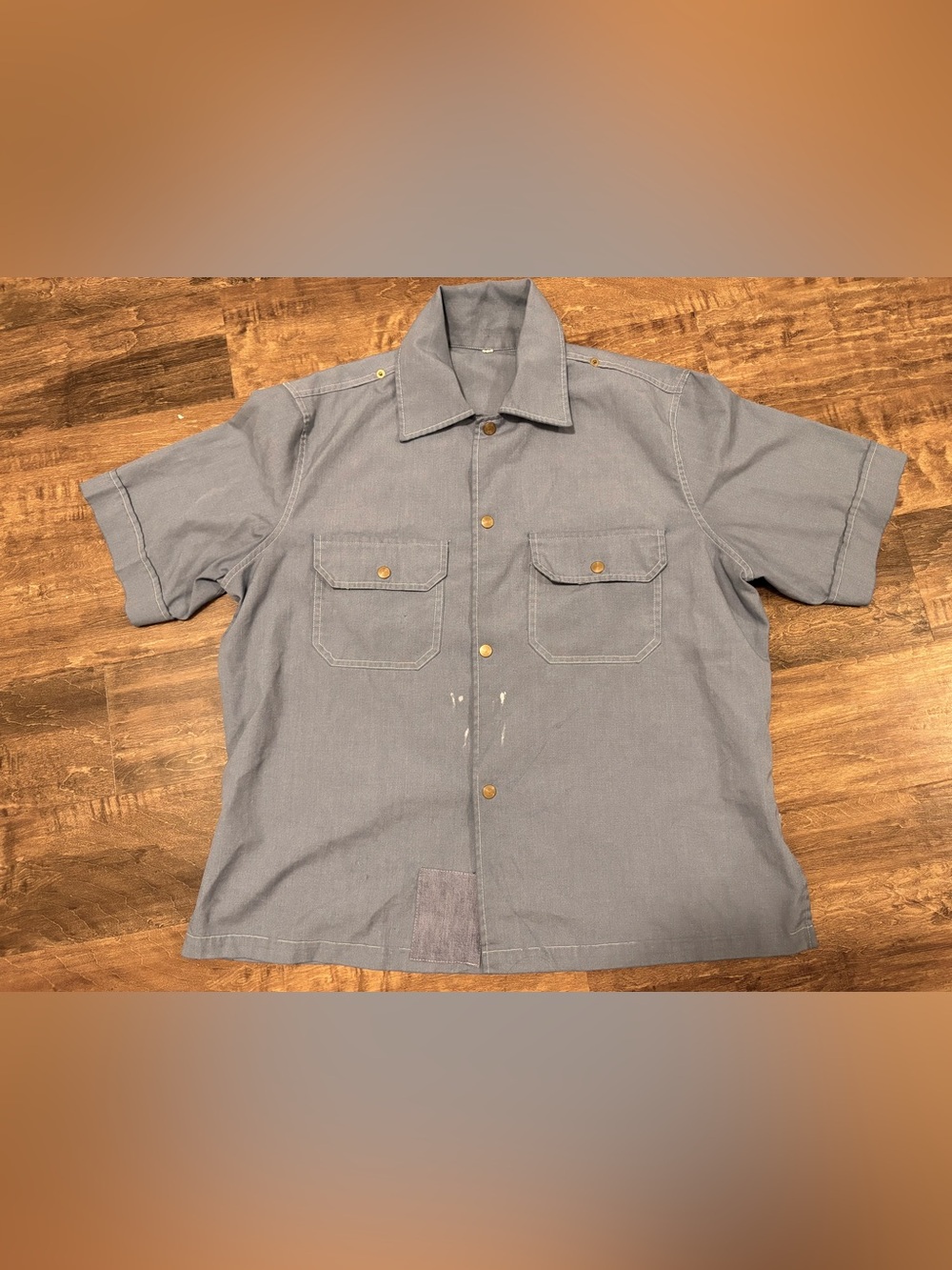 50s Faded/ Repaired Work Shirt